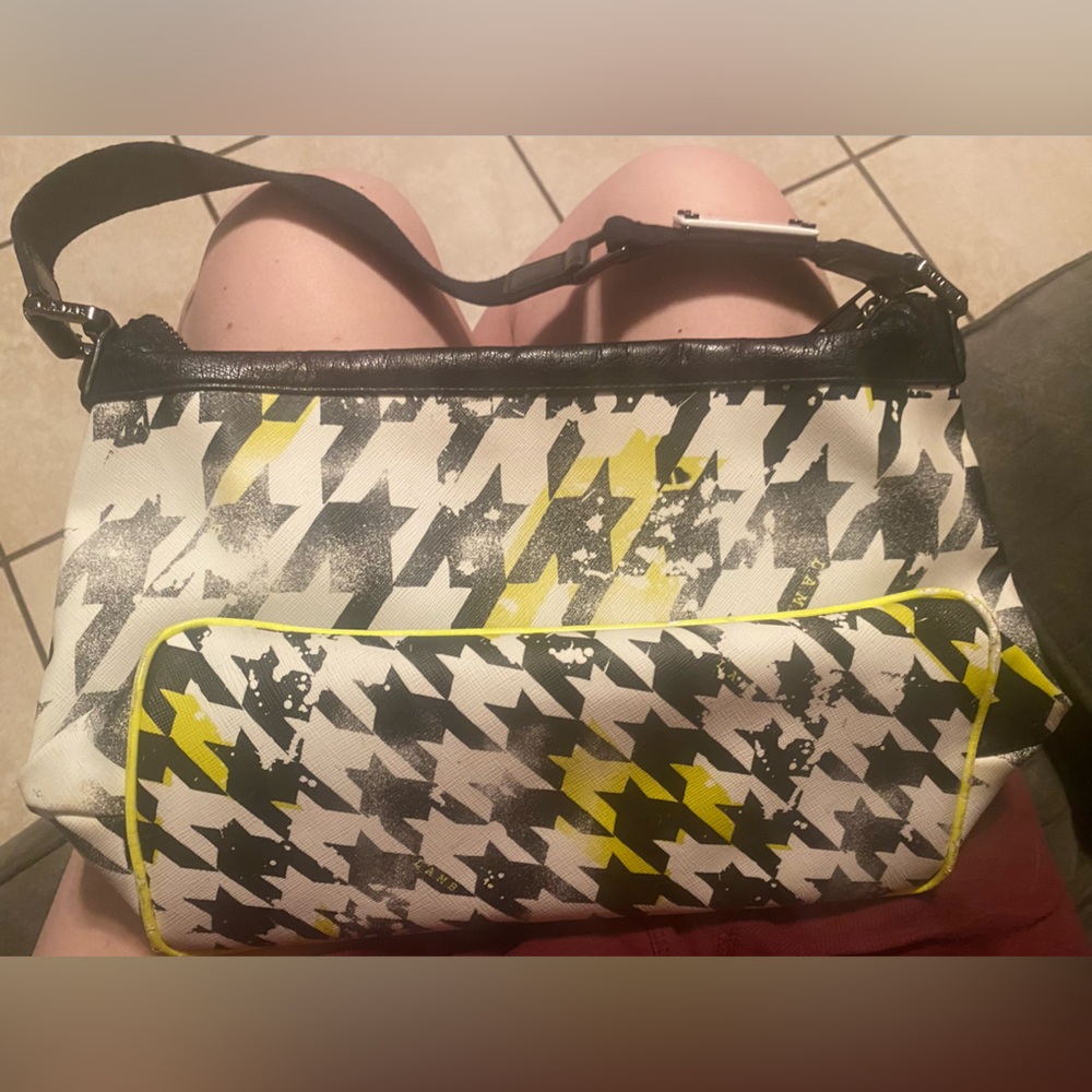 FUNky Houndstooth L.A.M.B. Purse